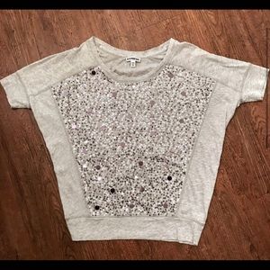 Express sequin top. Fun for going out and holiday season ✨